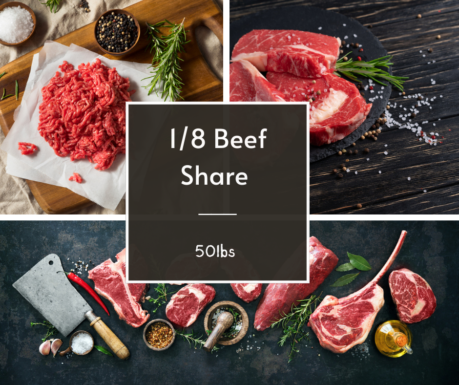 1/8 Share Premium Beef- DEPOSIT ONLY