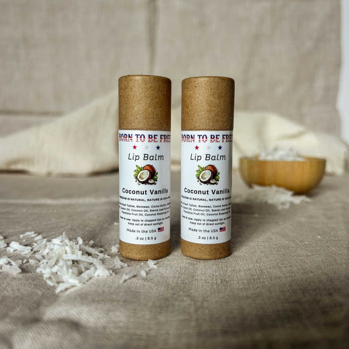 Coconut Vanilla Lip Balm