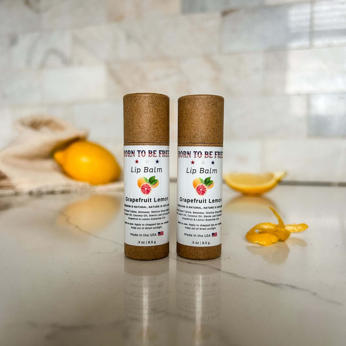Grapefruit Lemon Lip Balm