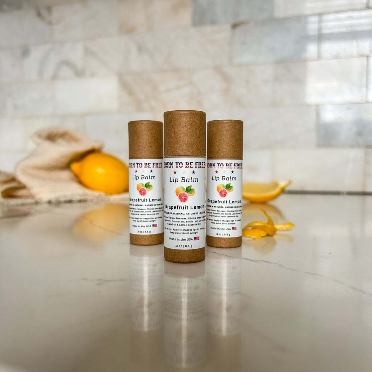 Grapefruit Lemon Lip Balm