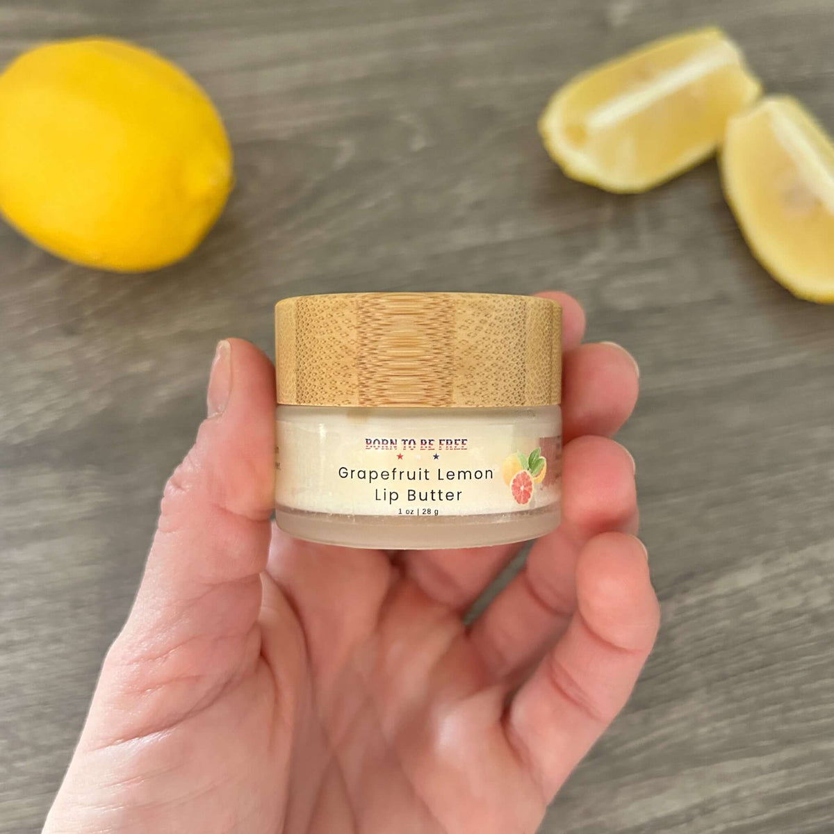 Grapefruit Lemon Tallow Lip Butter