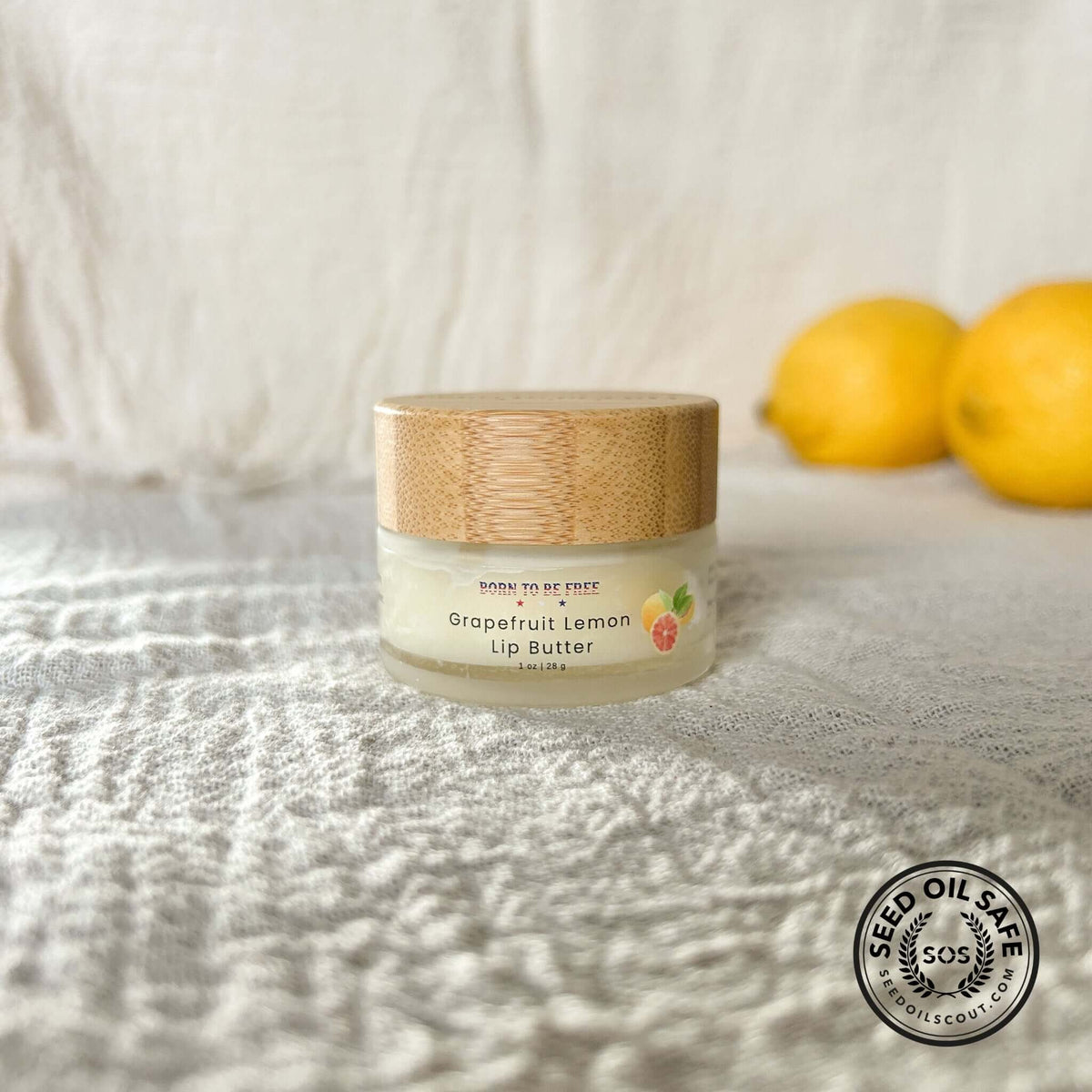 Grapefruit Lemon Tallow Lip Butter
