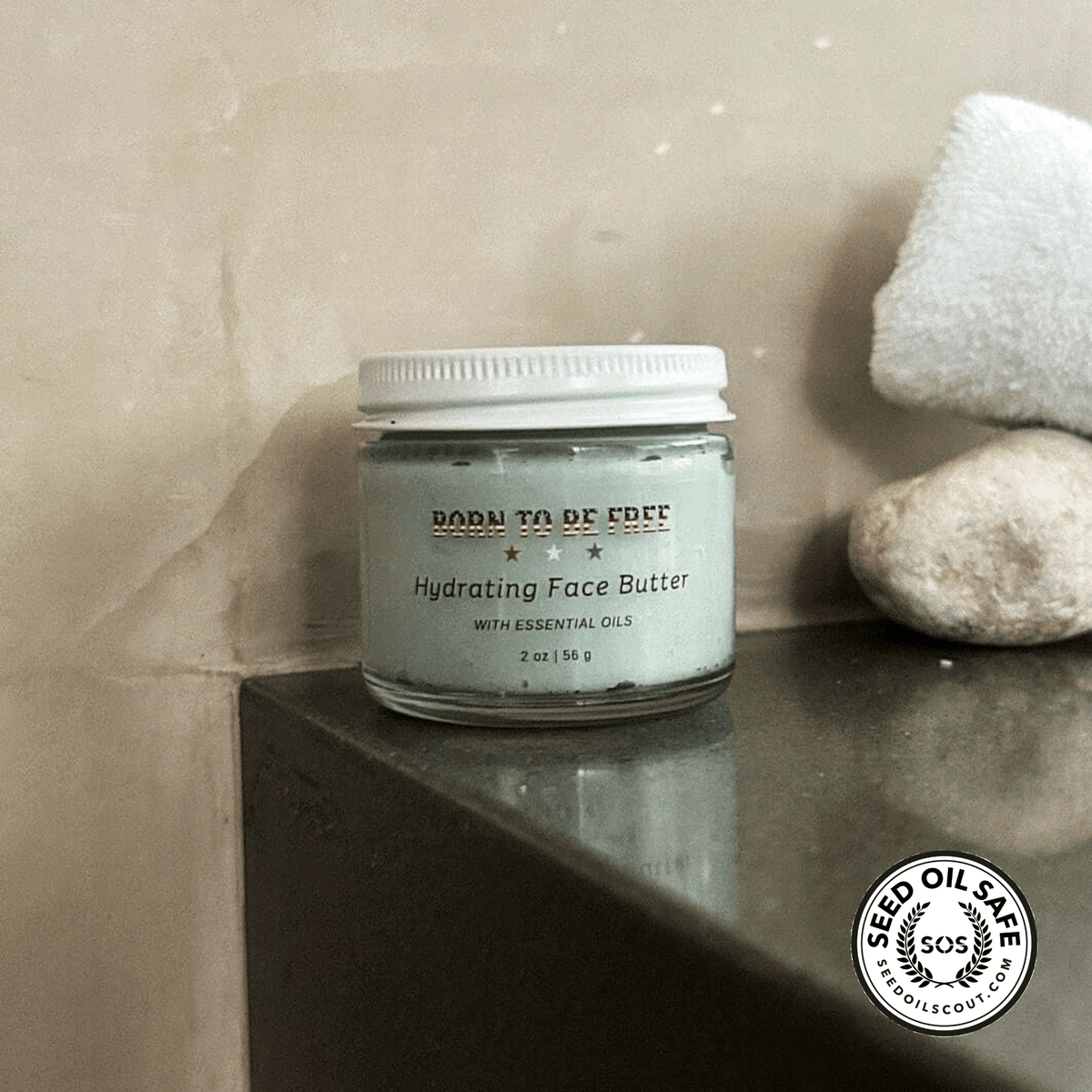 Hydrating Face Butter with Essential Oils