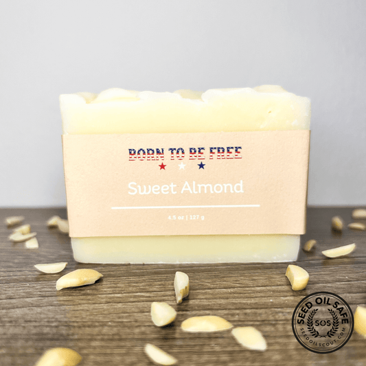 Sweet Almond Tallow Soap Bar